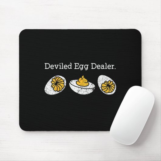 Funny Deviled Egg Er Thanksgiving  Mousepad (Mit Mouse)