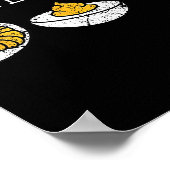 Funny Deviled Egg Er Thanksgiving Poster (Ecke)