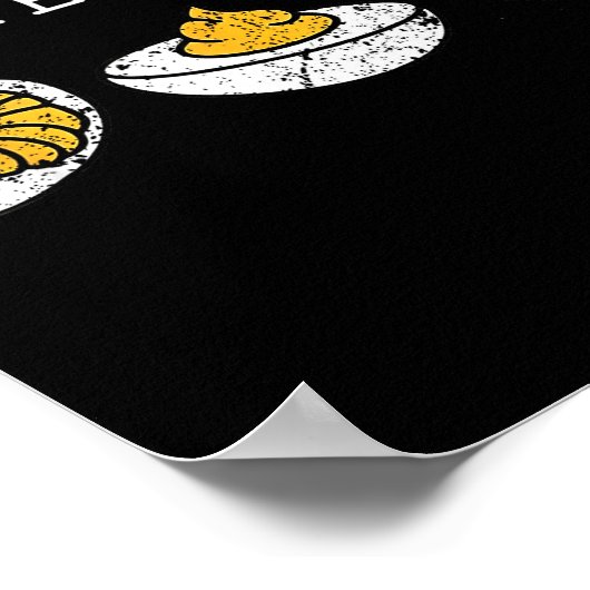 Funny Deviled Egg Er Thanksgiving Poster (Ecke)