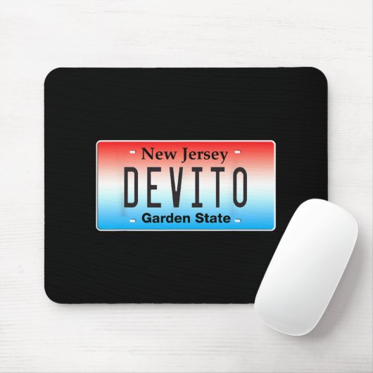 Funny Devito New Jersey Italian American Nj Cutlet Mousepad (Mit Mouse)