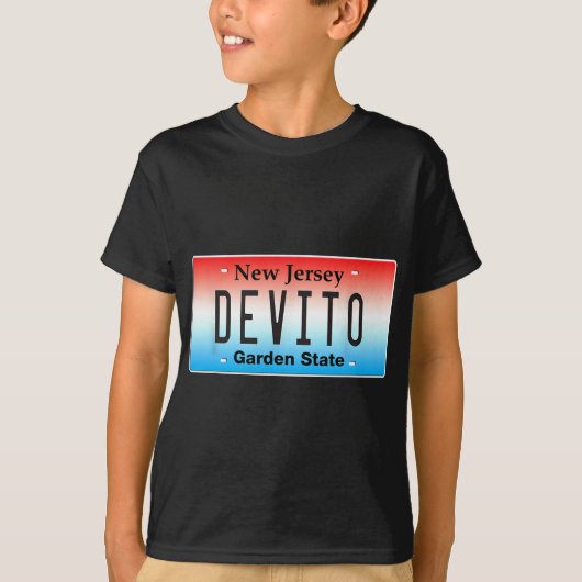 Funny Devito New Jersey Italian American Nj Cutlet T-Shirt (Vorderseite)