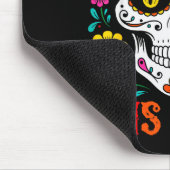 Funny Dia De Los Muertos Sugar Skull Seis Siete 67 Mousepad (Ecke)