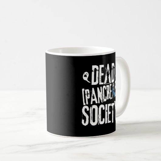 Funny Diabetes Diabetic Dead Pankreas Geschenk Typ Kaffeetasse (VorderseiteRechts)