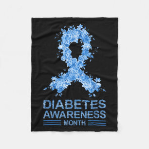 Funny Diabetic Awareness Diabetes Typ 1 2 Bauchspe Fleecedecke