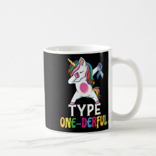 Funny Diabetic Unicorn Typ 1 derful Typ 1 Diab Kaffeetasse
