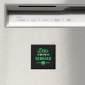 Funny Dibs on Redhead für St Patricks Day Part Magnet (In Situ (Geschirrspüler))
