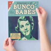 Funny Die Abenteuer von Bunco Babes Flyer (Hand)