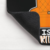 Funny die Couch Potato ist mein Geist Tierleuchte  Mousepad (Ecke)