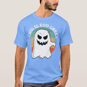 Funny Dies ist Boo Sheet Boo Ghost Vintag Hallowee T-Shirt