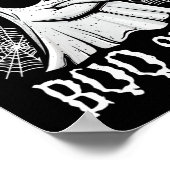 Funny dies ist Boo Sheet Ghost Lazy Halloween Men  Poster (Ecke)