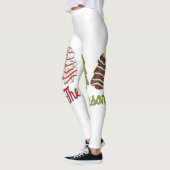 Funny Dies ist die Jahreszeit Weihnachts Bäume Kuc Leggings (Links)