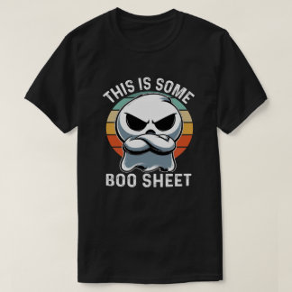 Funny dies ist ein Boo-Sheet Ghost Retro Hallowee T-Shirt