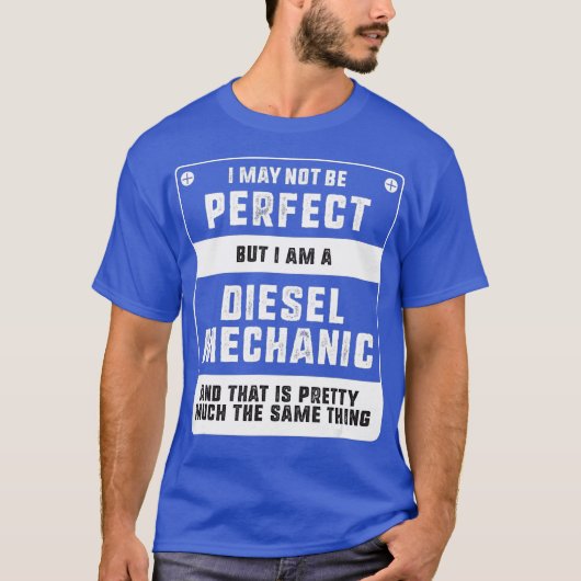Funny Diesel Mechanic Shirts Geschenk (Vorderseite)