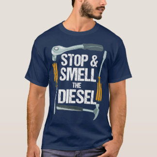 Funny Diesel Mechanics - Diesel LKW-Lieferwagen T-Shirt