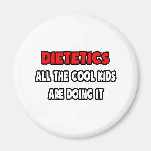 Funny Dietitian Shirts und Geschenke Magnet (Vorne)