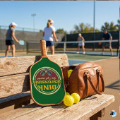 Funny Dink Responsibly Don't Get Smashed Green Pickleball Schläger