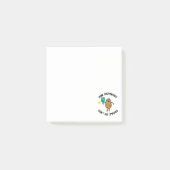 Funny Dink verantwortungsvoll Pickleball Sport Post-it Klebezettel (Vorderseite)