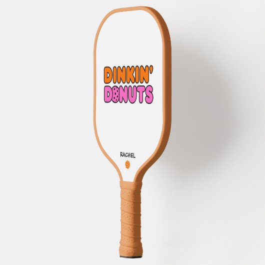 Funny Dinkin Donuts Pickleball Schläger (Links)