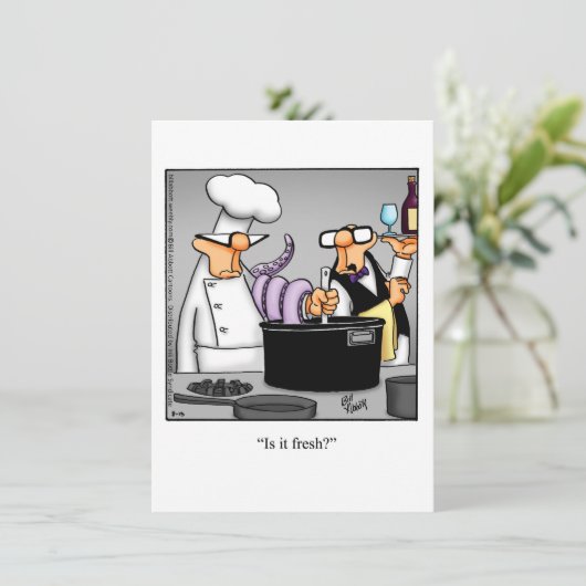 Funny Dinner Einladungen "Spectickles" Spaß (Stehend Vorderseite)