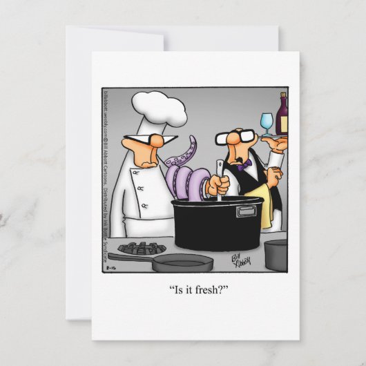 Funny Dinner Einladungen "Spectickles" Spaß (Vorderseite)