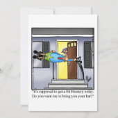 Funny Dinner Einladungen "Spectickles" Spaß (Vorderseite)