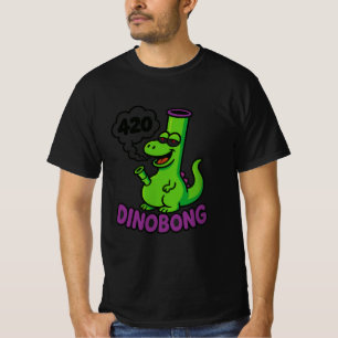 Funny Dinobong Dinosaur T - Shirt   Cartoon Dino G