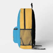 Funny Dinosaur Bester Lehrer im Klassenzimmer Bedruckter Rucksack (Rechts)