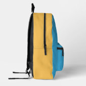 Funny Dinosaur Bester Lehrer im Klassenzimmer Bedruckter Rucksack (Links)