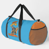 Funny Dinosaur Bester Lehrer im Klassenzimmer Duffle Bag (Rechte Ecke)