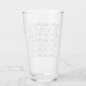 Funny Dinosaur Blätter Glas (Rückseite)