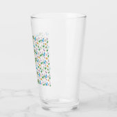 Funny Dinosaur Blätter Glas (Links)