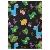 Funny Dinosaur, Blätter Klemmbrett (Rückseite)