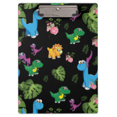 Funny Dinosaur, Blätter Klemmbrett (Vorderseite)