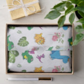 Funny Dinosaur, Blätter Seidenpapier (Geschenk)