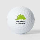 Funny Dinosaur Design Golfball (Vorderseite)