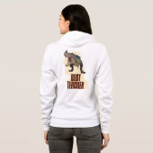Funny Dinosaur Dino Bester Lehrer Hoodie (Schwarz voll)