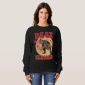 Funny Dinosaur Dino Bester Lehrer Sweatshirt (Vorne ganz)