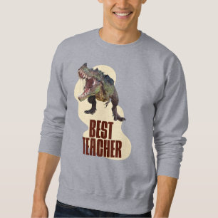 Funny Dinosaur Dino Bester Lehrer Sweatshirt