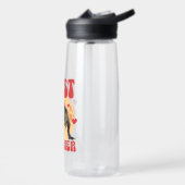 Funny Dinosaur Dino Bester Lehrer Trinkflasche (Links)
