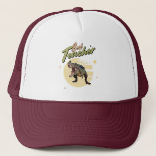 Funny Dinosaur Dino Bester Lehrer Truckerkappe