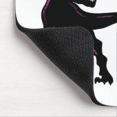 Funny Dinosaur Eine Mama ist ein Spaziergang im Pa Mousepad (Ecke)