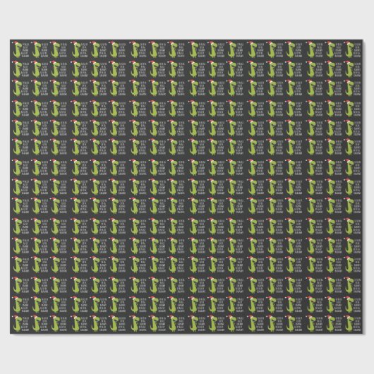 Funny Dinosaur Fa Ra Ra Rawr Rawr Christmas T Rex Geschenkpapier (Flach)