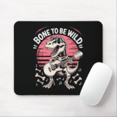 Funny Dinosaur Fossil - Knochen, um wild zu sein T Mousepad (Mit Mouse)