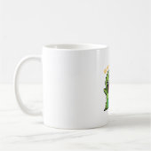 Funny Dinosaur Grooaagghh - Funny Little Dinosaur Kaffeetasse (Links)