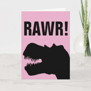 FUNNY DINOSAUR MOTHER'S DAY CARDS KARTE
