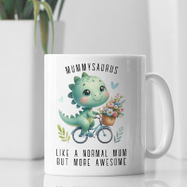Funny Dinosaur Mütter Tagesgeschenk für Tierfreund Kaffeetasse