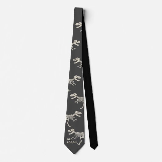 Funny Dinosaur Neck Tie Krawatte (Vorderseite)