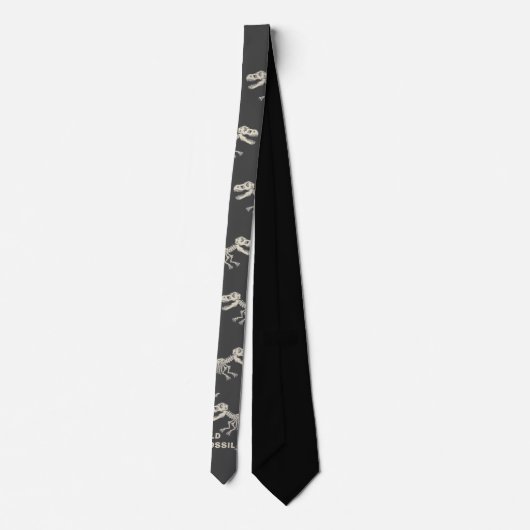 Funny Dinosaur Neck Tie Krawatte (Rückseite)