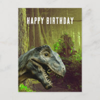 Funny Dinosaur Old Age Geburtstagskarte