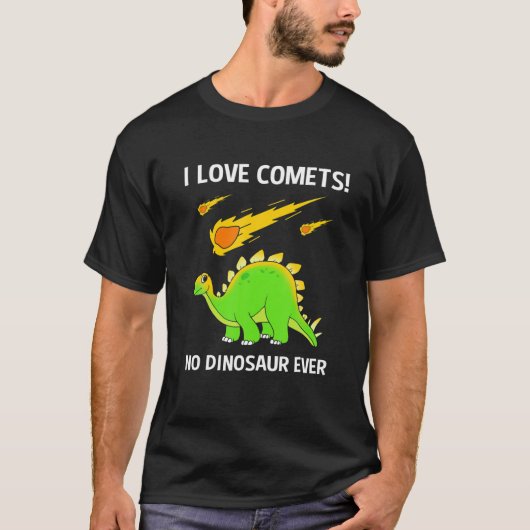 Funny Dinosaur Stegosaurus T-Shirt (Vorderseite)